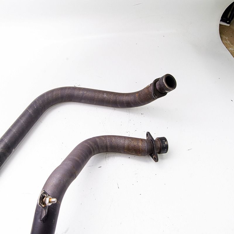 ホンダ シャドウ外し 社外 ショート ドラッグパイプ バンテージ跡有