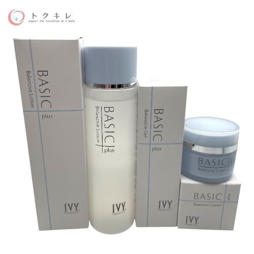 3種セット ベーシックプラス バランシブ ローション ジェル クリーム アイビー 3種セット ベーシックプラス バランシブ ローション ジェル クリーム