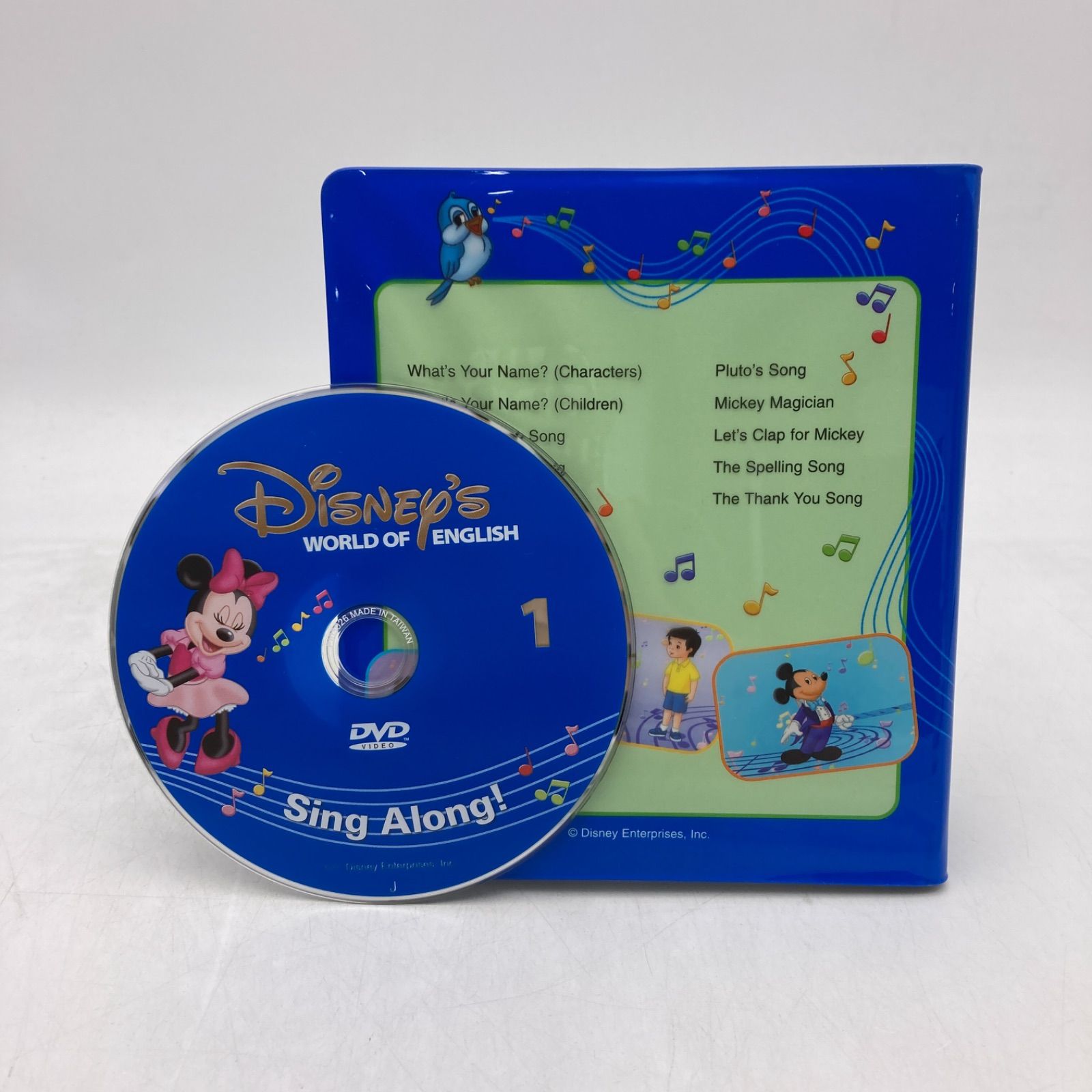 DWE ディズニー英語システム シングアロング/CD/DVD/絵本 シングアロング DVD12枚 旧子役 絵本&CD 字幕あり ディズニー