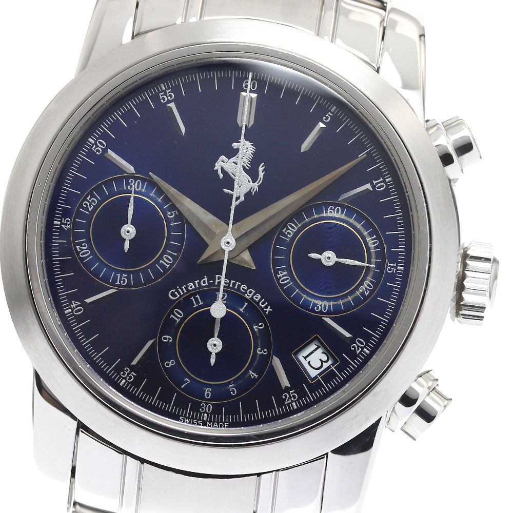 ジラール・ペルゴ GIRARD PERREGAUX 8020 フェラーリ クロノグラフ  