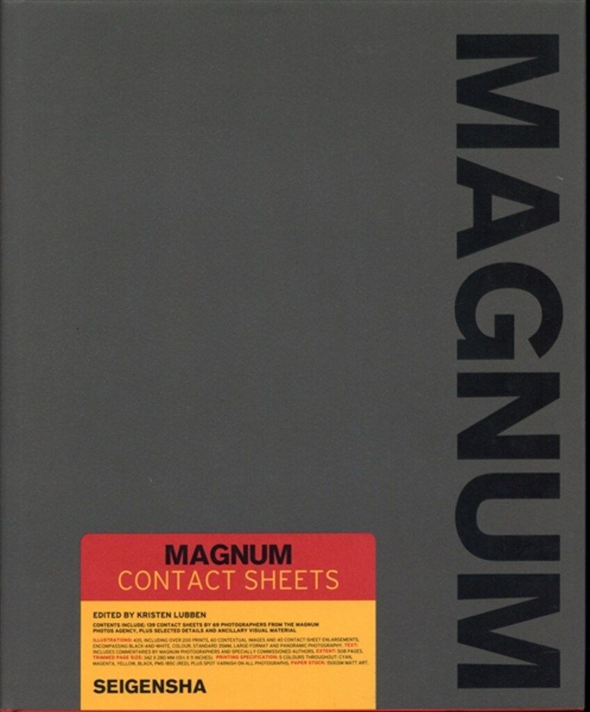 青幻舎 クリステン・リュッベン MAGNUM CONTACT SHEETS
