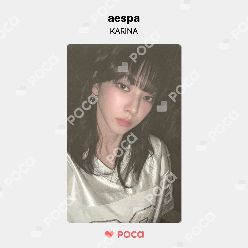 aespa カリナ SM global shop 特典 お値下げ中 aespa カリナ トレカ Armageddon SM STORE 特典 公式 トレカ
