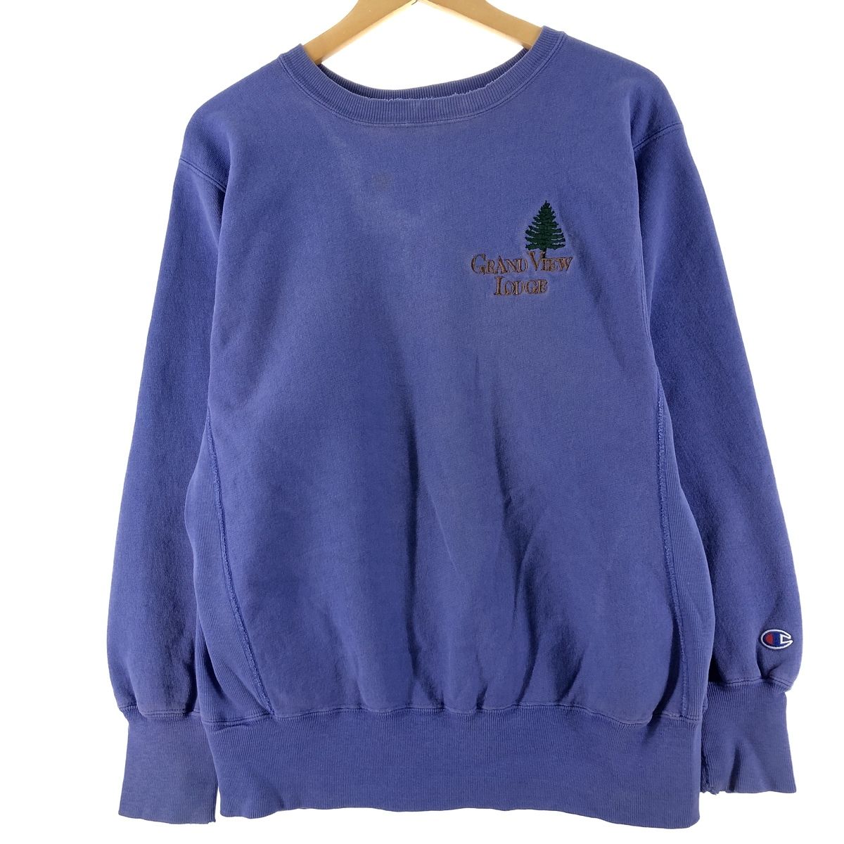 古着 90年代 チャンピオン Champion リバースウィーブ 刺繍タグ