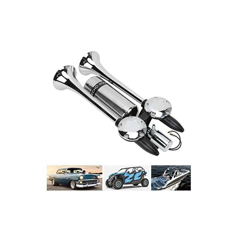 ダブルチューブポータブルトラック用船用列車用無酸化電気ホーン