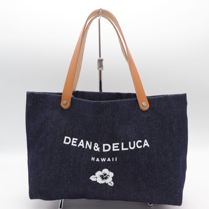 DEAN&DELUCA トート ハワイ 限定 デニム 紺色 - トートバッグ