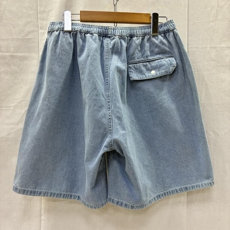 STABRIDGE バイヤーパンツ NAVY Mサイズ 美品 USED 古着 パンツ ショートパンツ STABRIDGE スタブリッジ Denim