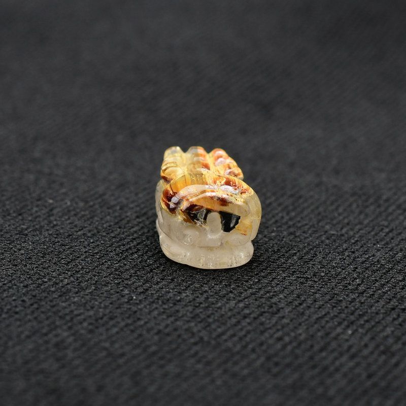 貫通穴あり ルチルクォーツ