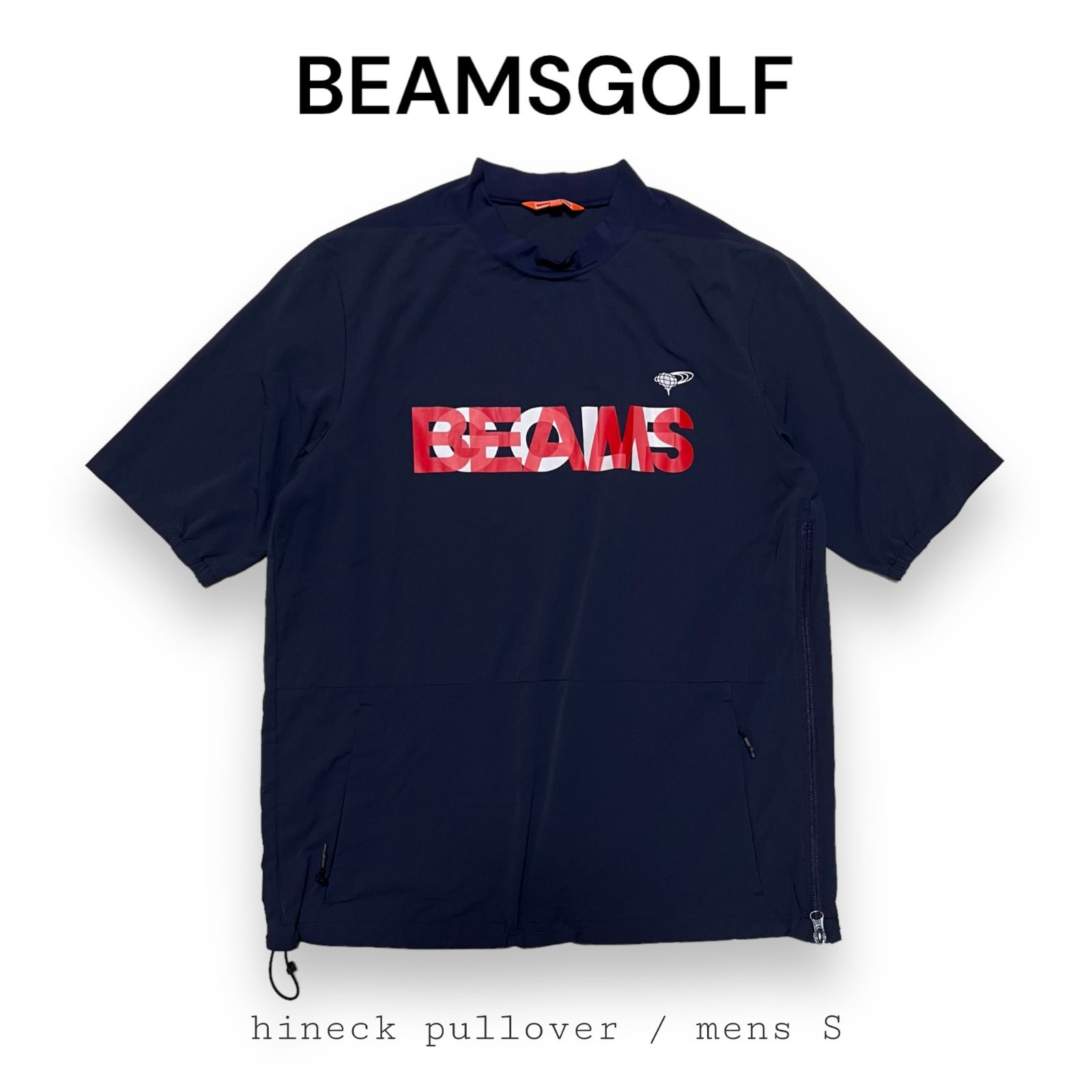 BEAMS GOLF スニード Sサイズ ゴルフウェア ビームスゴルフ BE 【撥水ストレッチ】ロゴ刺繍スニードジャック