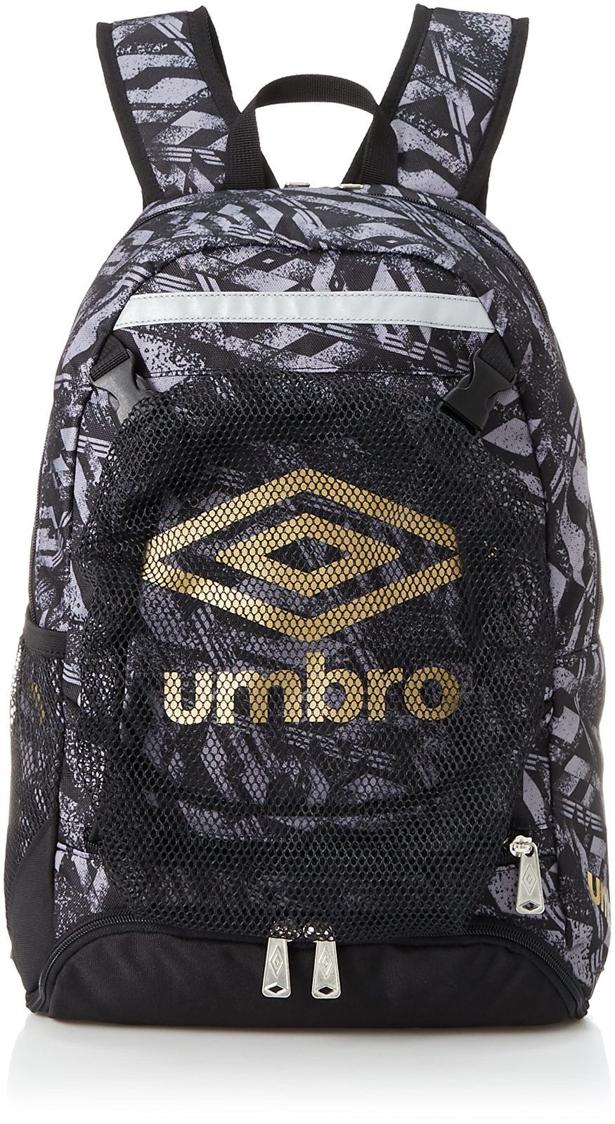 【在 庫 処 分】ジュニア キッズ ボール収納 サッカー 多機能ポケット バックパック キッズデザイン賞 リュックサック スクール [アンブロ]
