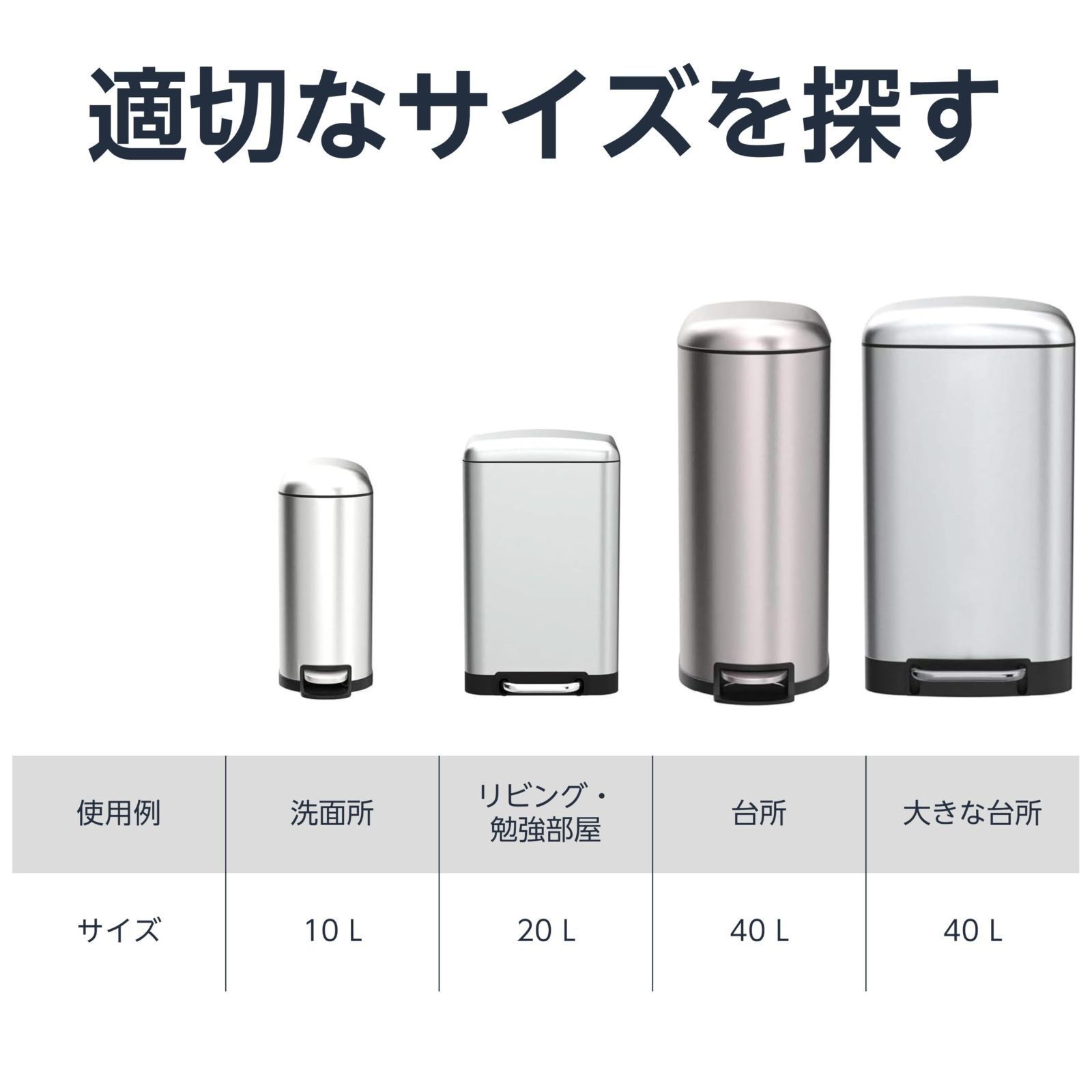 40リットル ソフトクローズ