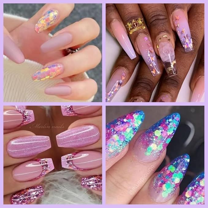 ジェルネイル・グリッターセット-b7 ネイルグリッター セット