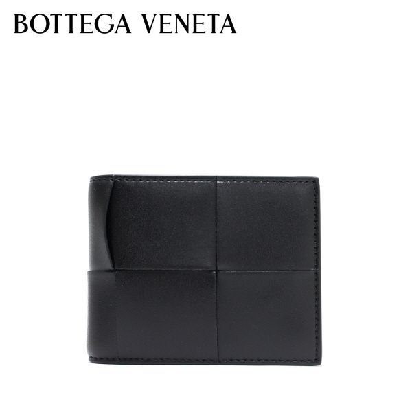 ボッテガ・ヴェネタ BOTTEGA VENETA イントレチャート 二つ折り財布