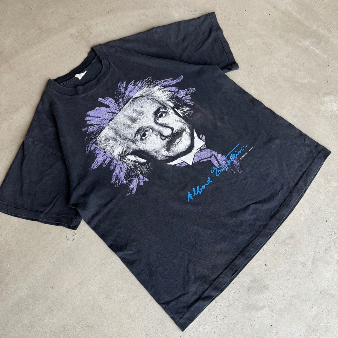 90s アルベルトアインシュタイン Einstein Tシャツ XL ANDAZIA