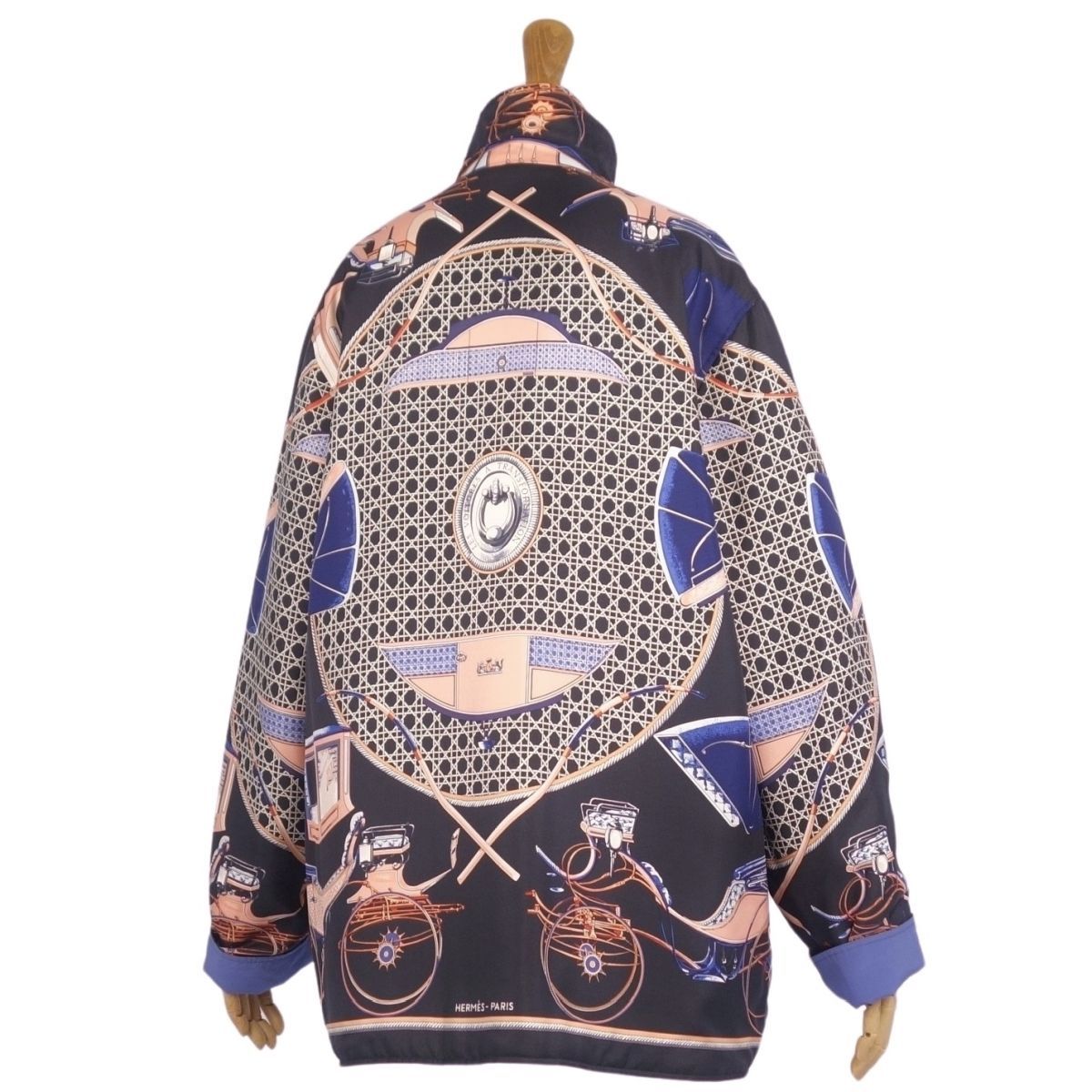 エルメスマルジェラ期リバーシブルpadded jacket 極美品 極美品 エルメス HERMES マルジェラ期 ジャケット リバーシブル