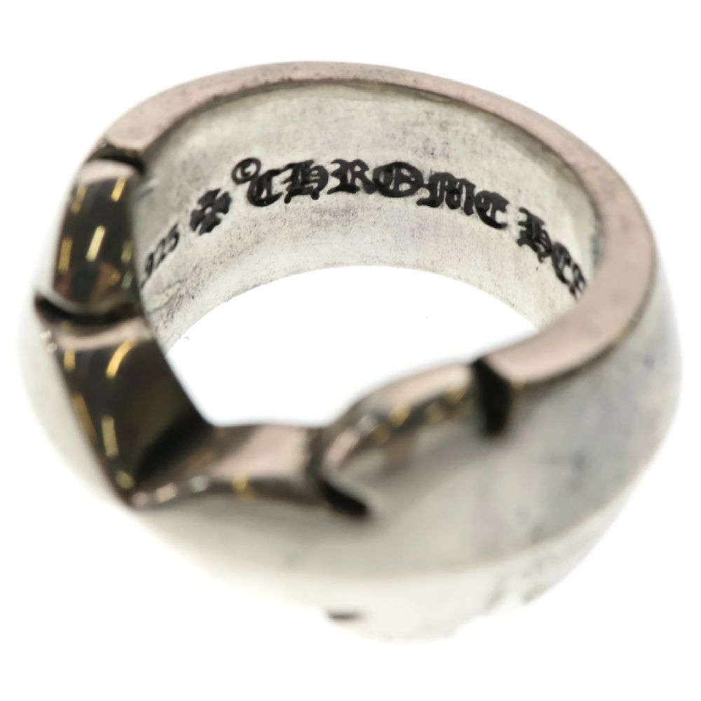 CHROME HEARTS (クロムハーツ) ダブルフレアニーリング シルバー - Mercari