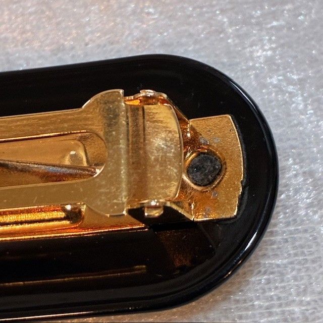 フェンディ FENDI FFズッカ バレッタ ヘアクリップ DECORATOM_COM_BR