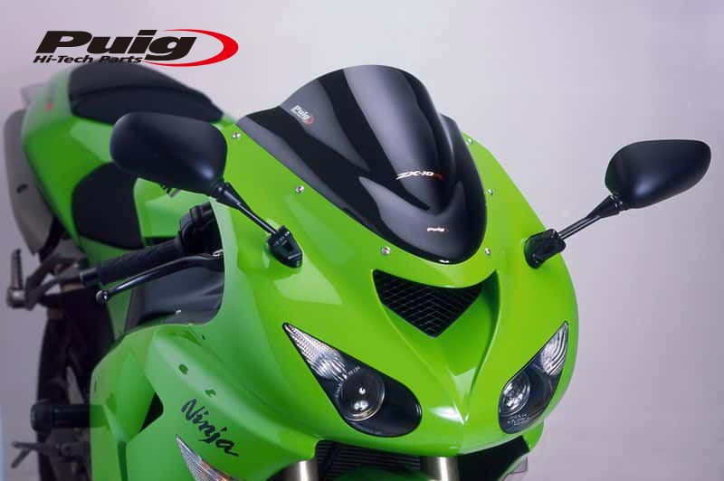 Puig 4053F RACING-SCREEN [DARK SMOKE] Kawasaki ZX-10R (06-07) ZX