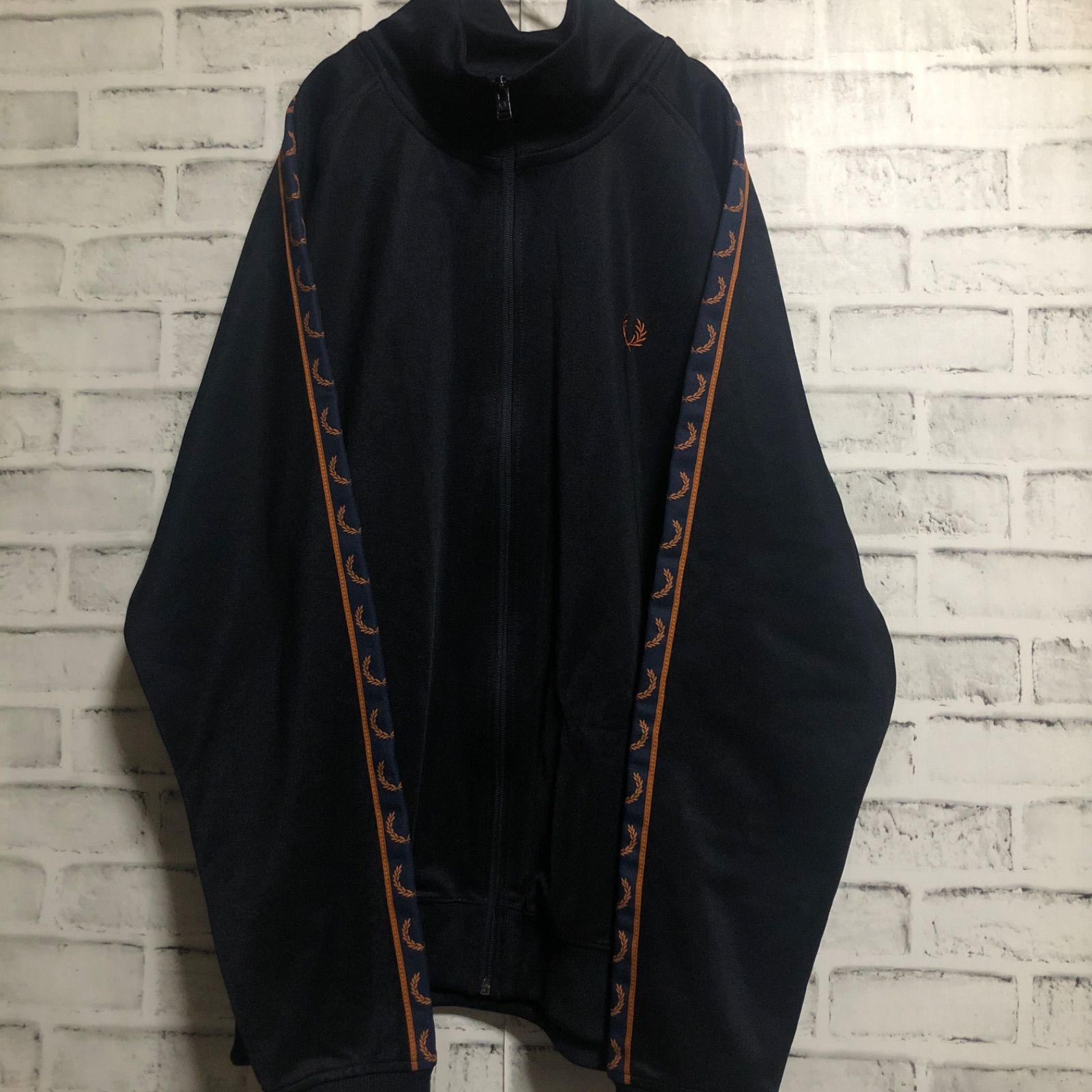 希少XL⭐️Fred Perry トラックジャケット/ジャージ 刺繍月桂樹