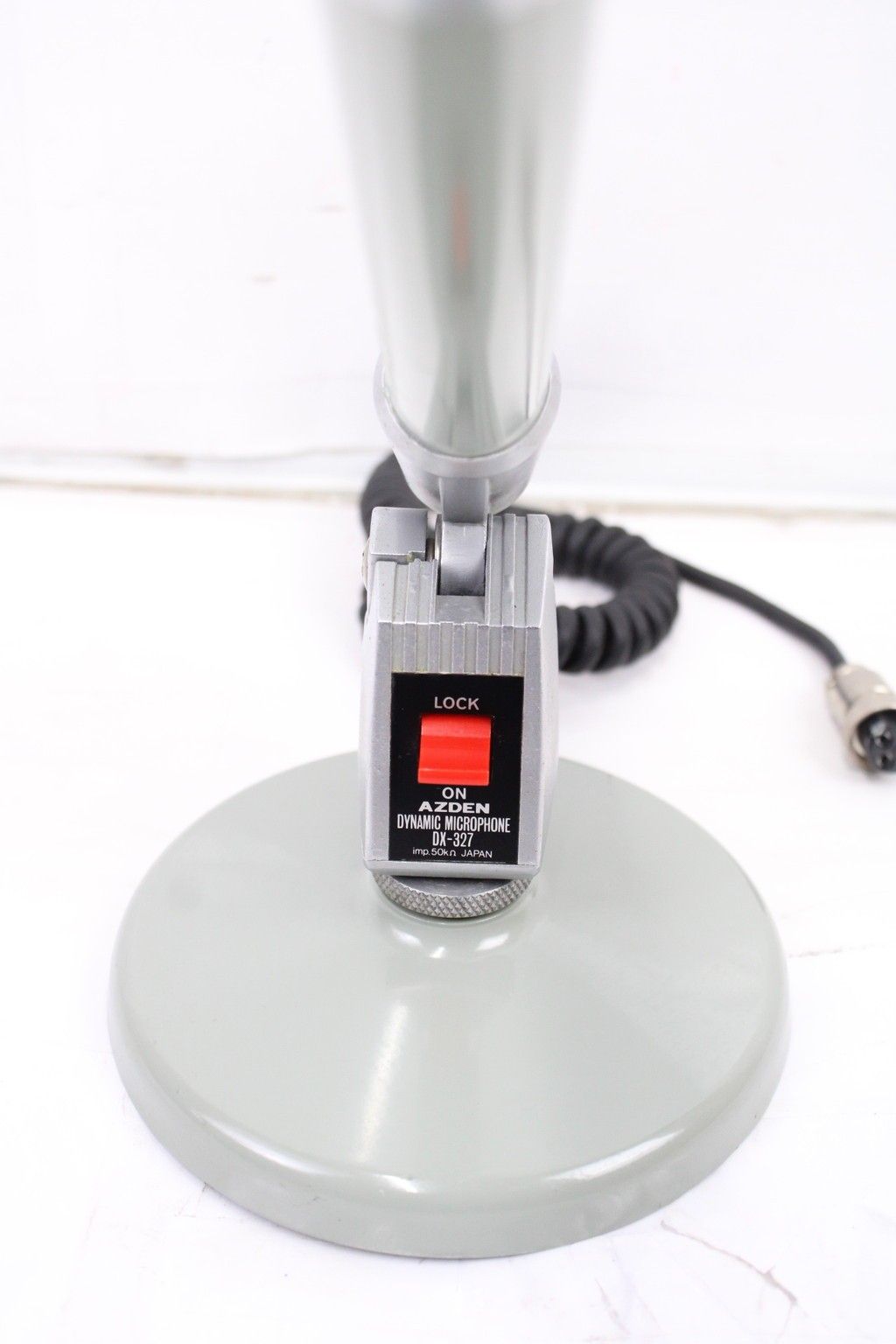 現状品 アツデン DX-327 コリンズタイプ スタンドマイク AZDEN アマチュア 無線機 ITW5TBO79F32-D-B02-byebye 現状品 アツデン DX-327 コリンズタイプ スタンドマイク AZDEN