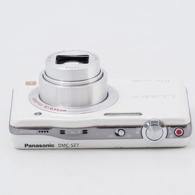 Panasonic パナソニック デジタルカメラ ルミックスSZ7 ホワイト