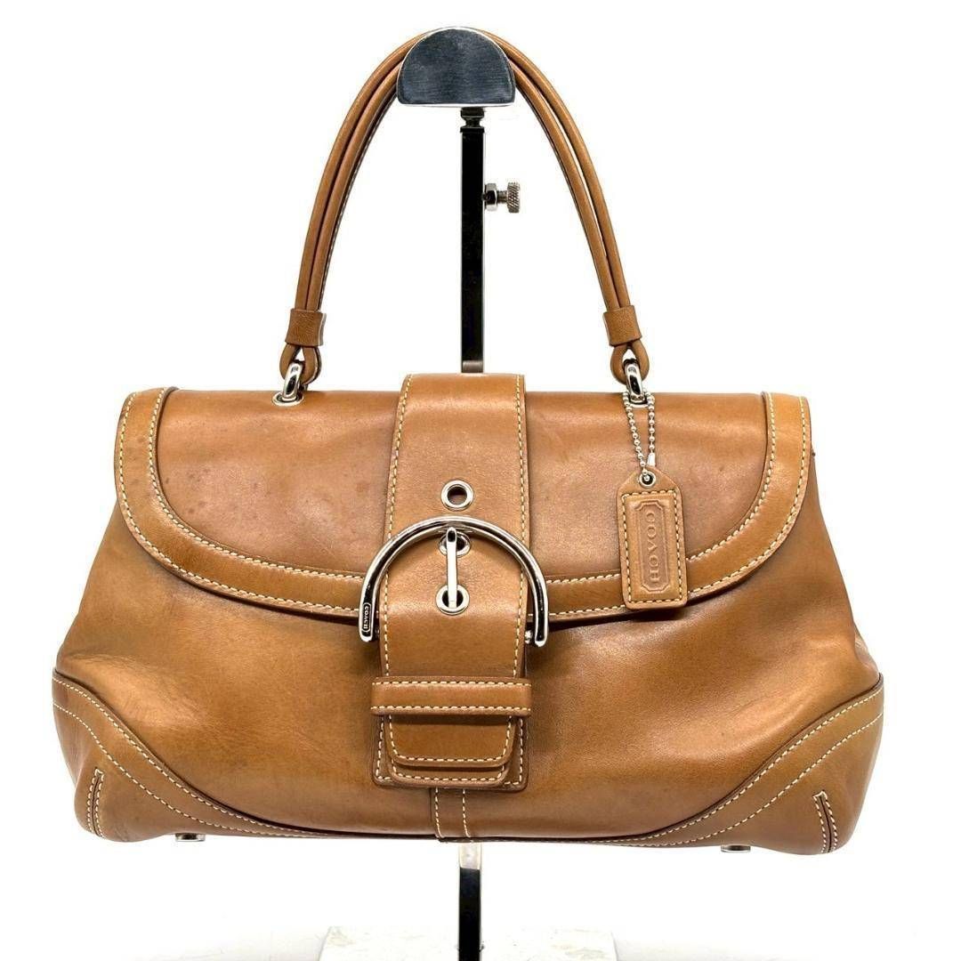 Y2K名作バックル】 COACH コーチ SOHO ソーホー ハンドバッグ
