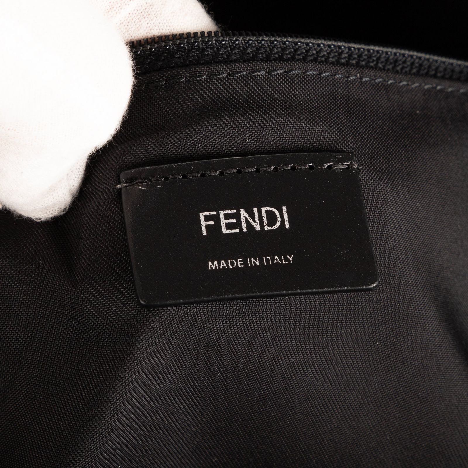 FENDI フェンディモンスター バックパックネイビーブルーナイロンキャンバスA NEXPOTALLINN_EU