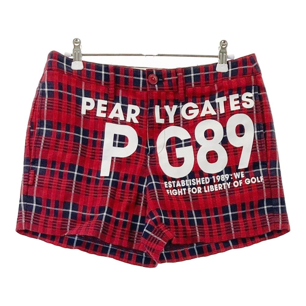 PEARLY GATES チェック柄キャップ&ショートパンツパンツ サイズ：1 PEARLY GATES パーリーゲイツ ストレッチ ショートパンツ
