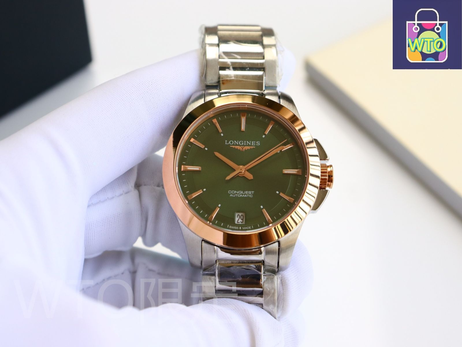 今日 Longines ロンジン コンクエスト エナジー シリーズ 全自動機械式ムーブメント搭載