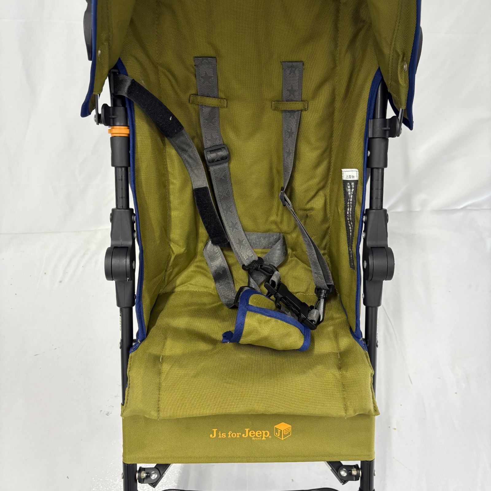 美品 Jeep ジープ ベビーカー ベビーバギー 自立可能 カーキー