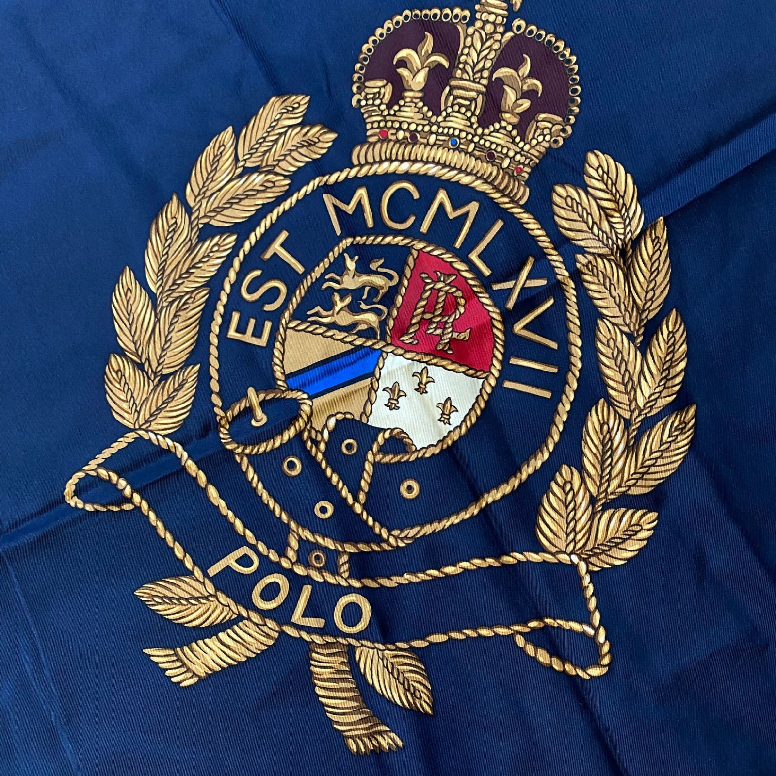 RALPH LAUREN ラルフ ローレン スカーフ シルクスカーフ 大判スカーフ