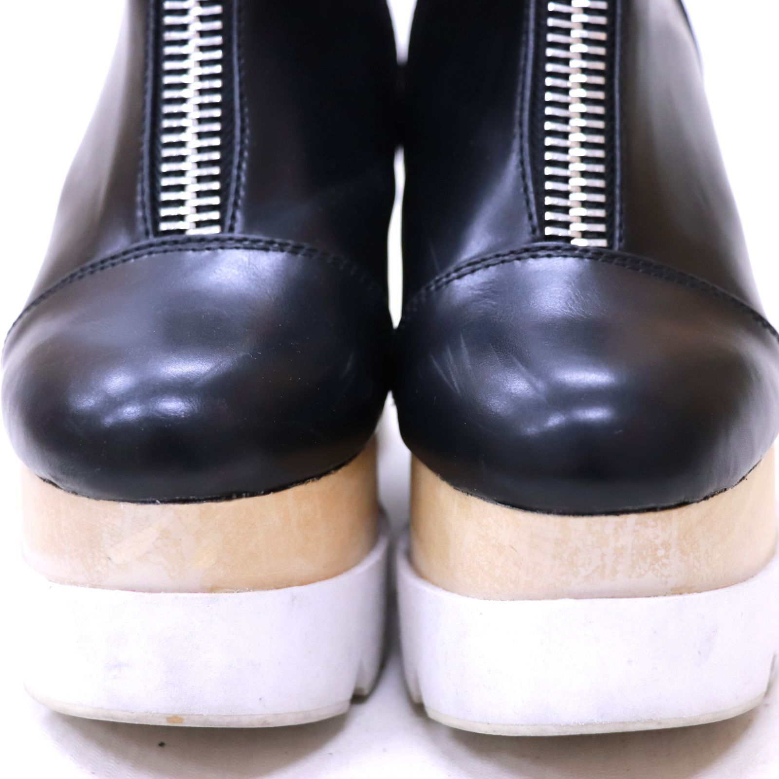 Jeffrey Campbell ジェフリーキャンベル フロントジッパー厚底