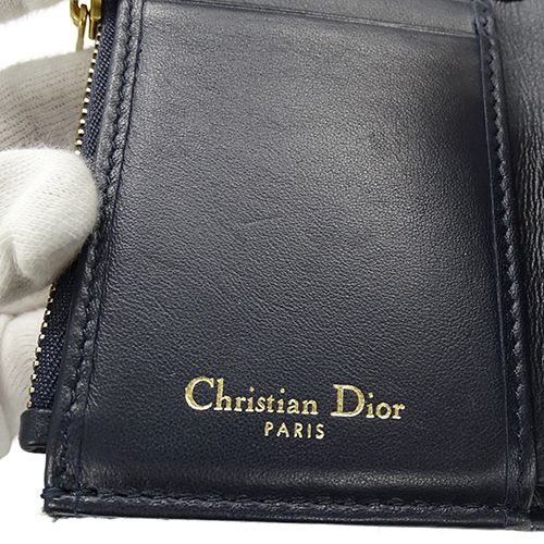 ディオール Dior 財布 レディース ブランド 三つ折り財布 キャンバス