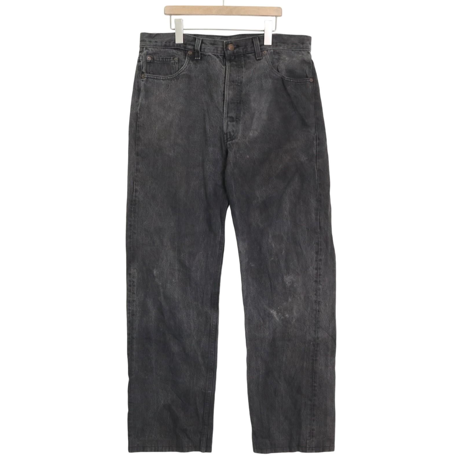 90年代 USA製 Levi's リーバイス 501 デニムパンツ ブラック (メンズ