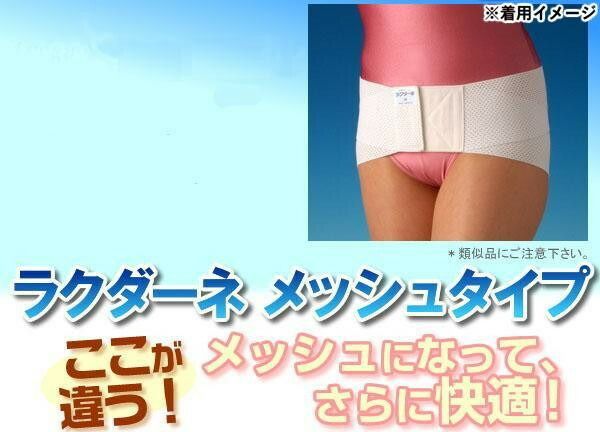 ラクダーネ 骨盤サポーター メッシュ ホワイト S その他 サポーター