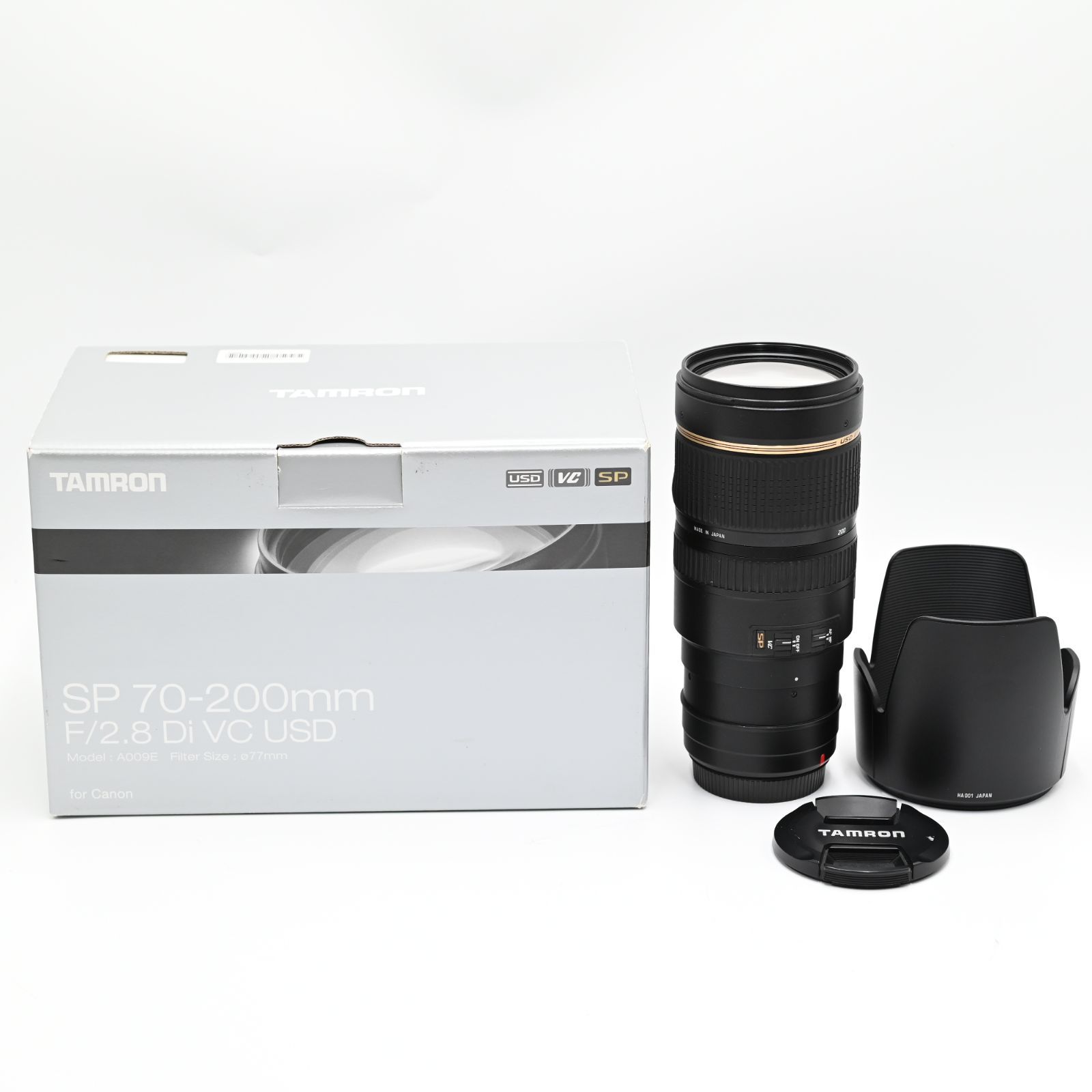 並品】TAMRON 大口径望遠ズームレンズ SP 70-200mm F2.8 Di VC USD