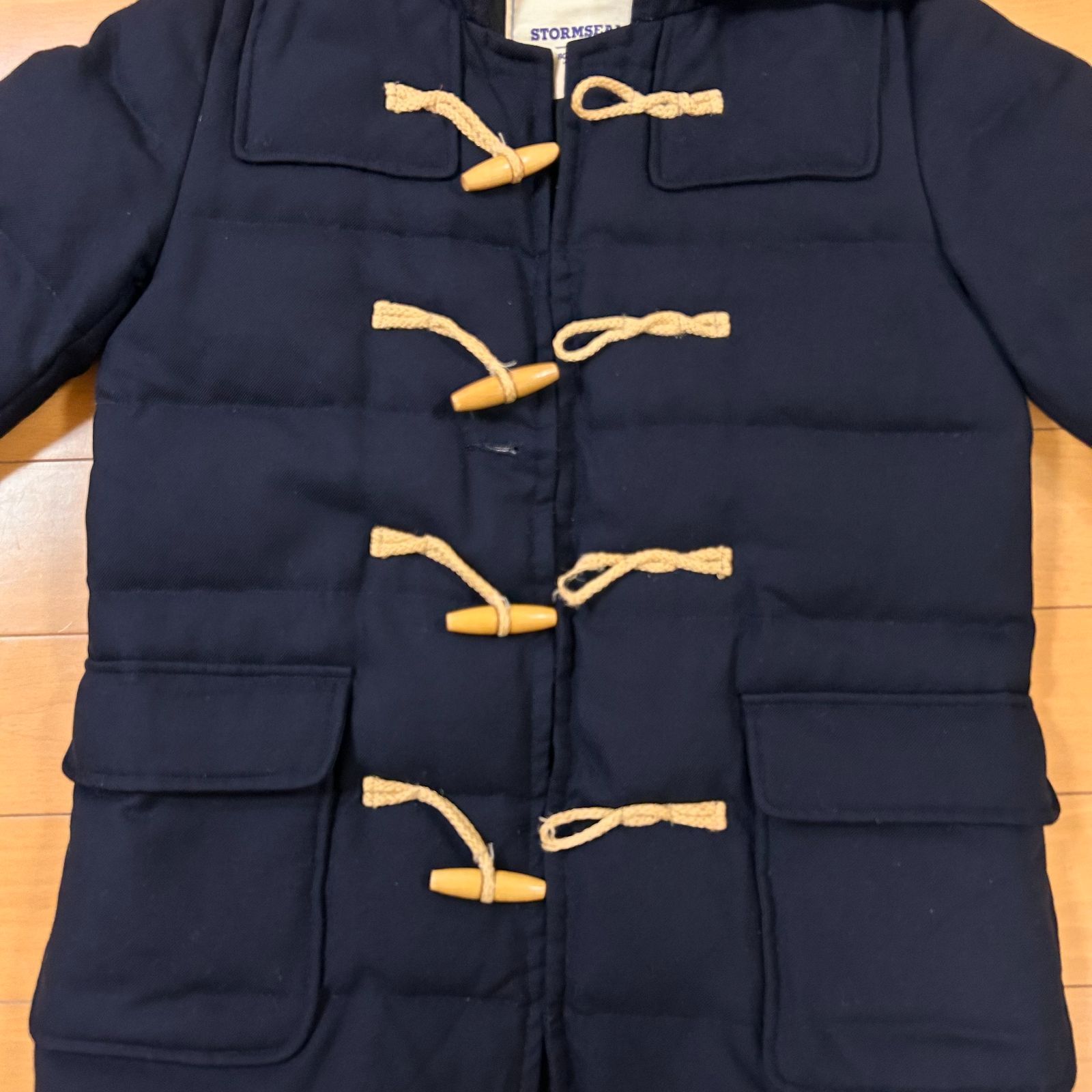 STORMSEAL ネイビー ダウンジャケット 36美品MONCLER