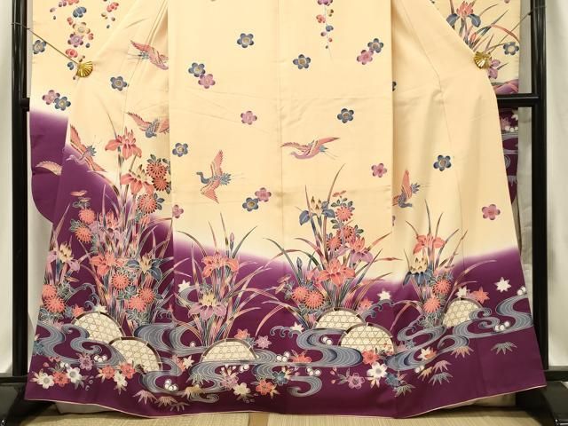 Willfully sheer stripe organdy flower OP ◇新品◇ WILLFULLY シアー