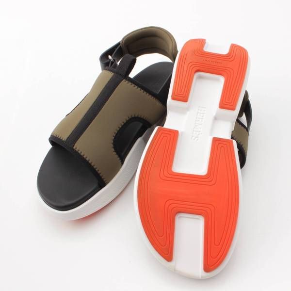 【シンプルでありながら特別】HERMES ゲート サンダル GATE エルメス GATE ゲート サンダル 40 - メルカリ