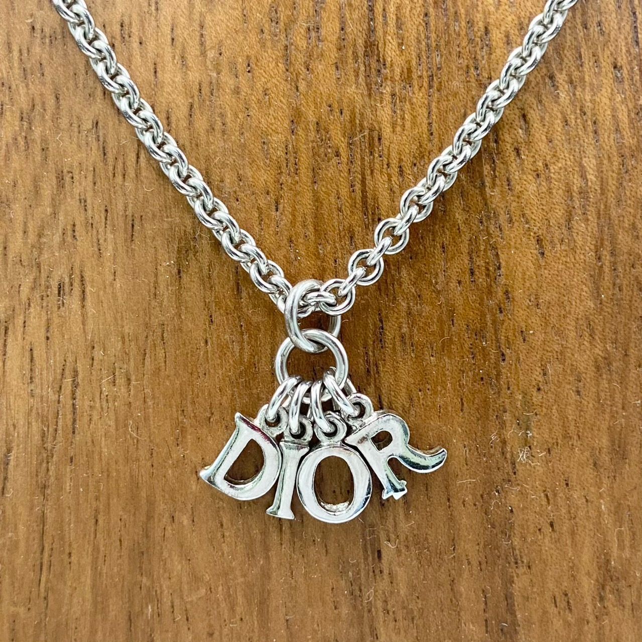 Christian Dior クリスチャンディオール ネックレス ロゴ