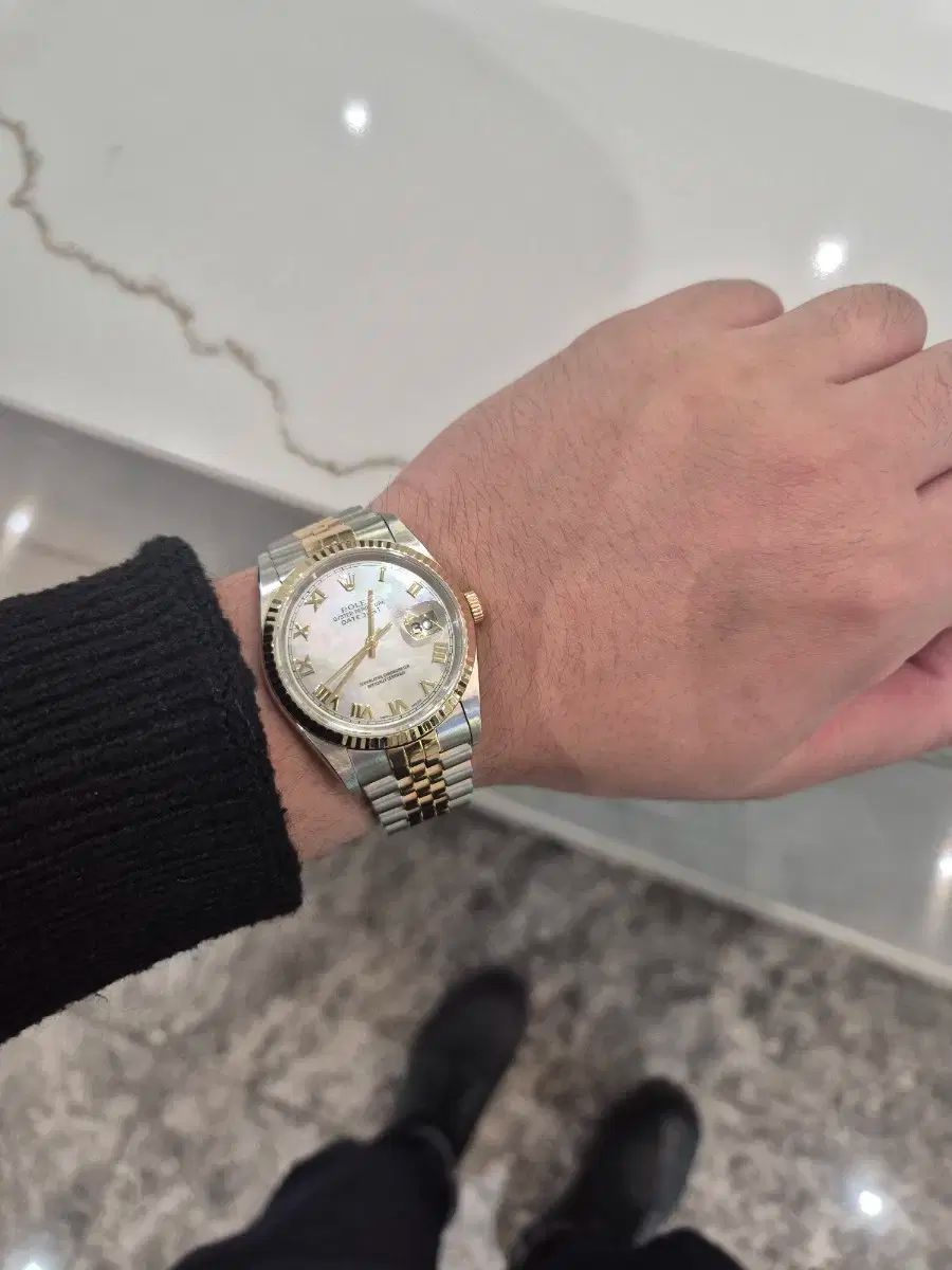 ROLEX(ロレックス) 16233 シェル文字盤 ゼクダイアル