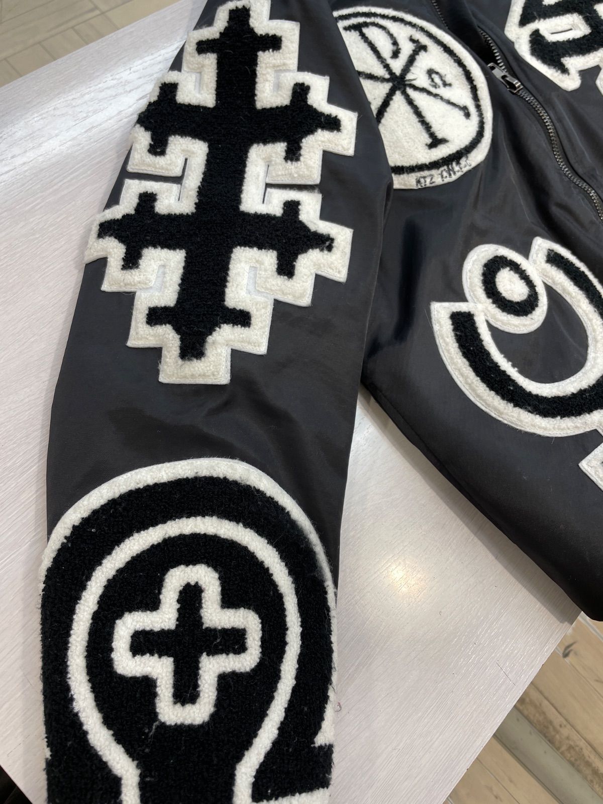 KTZ ケーティーゼット ボンバージャケット ブラック 黒 Mサイズ