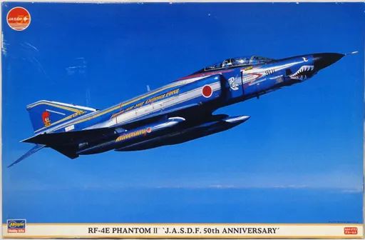 中古】プラモデル 1/48 RF-4E ファントムII '航空自衛隊 50周年記念