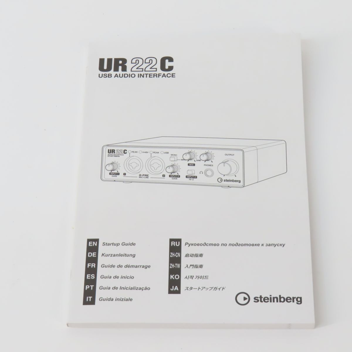 UR22C オーディオインターフェース