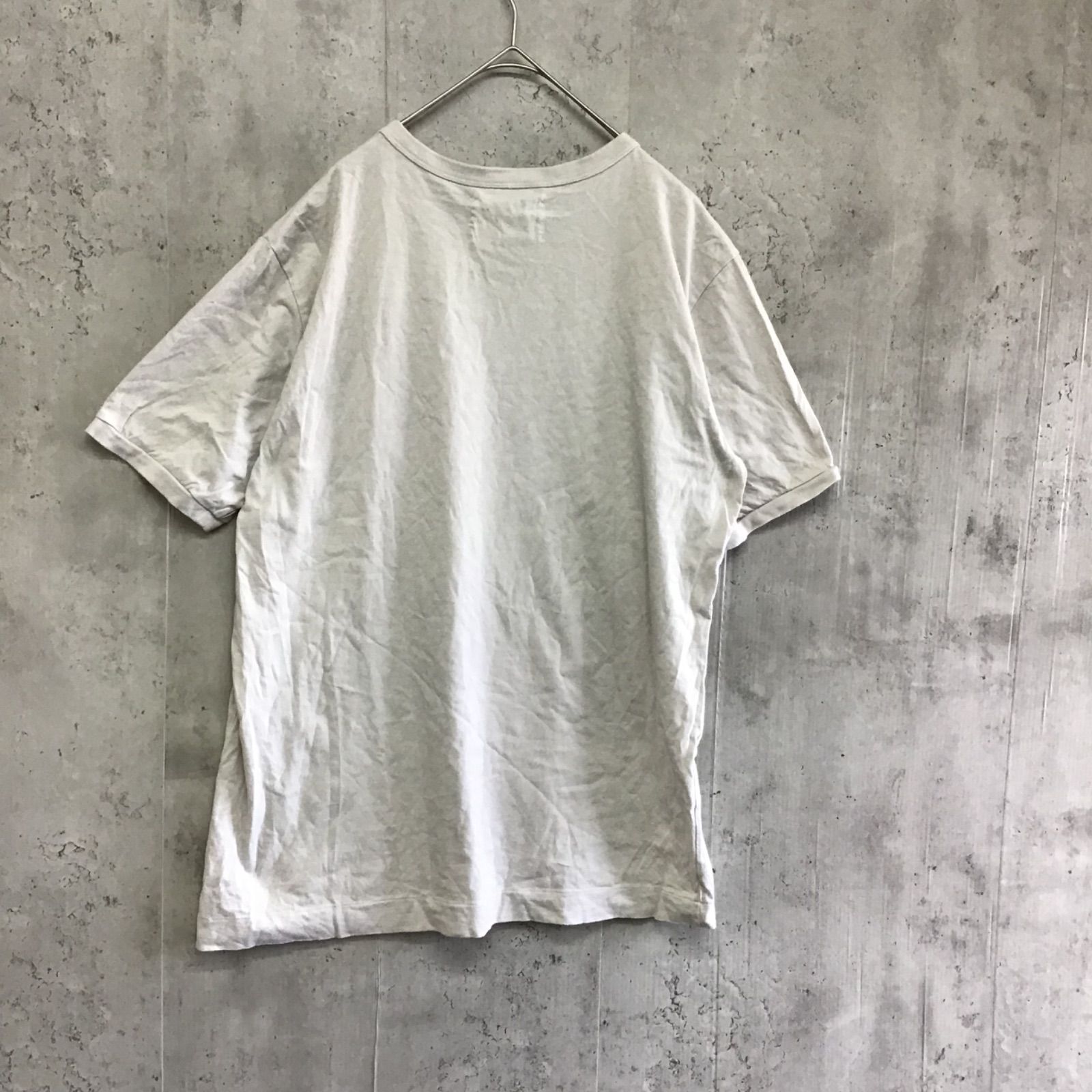 MARGARET HOWELL マーガレットハウエル 半袖ロゴポケットTシャツ