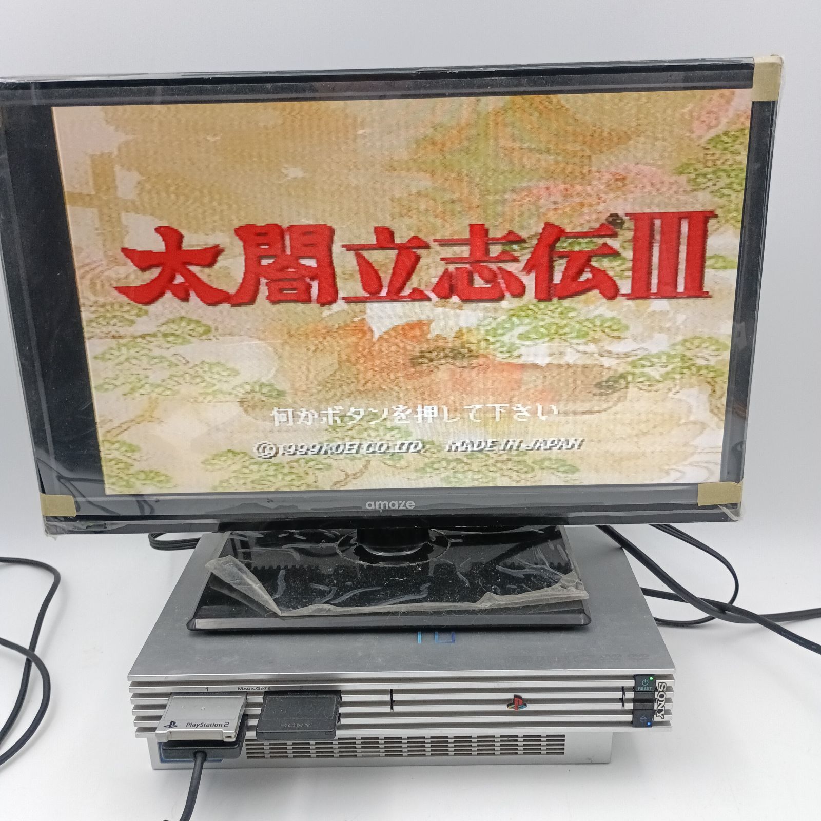 PSP-3000 RR 太閤立志伝セット K-0721】PS 太閤立志伝2 3 Ⅱ Ⅲ 秀吉シミュレーション 動作確認