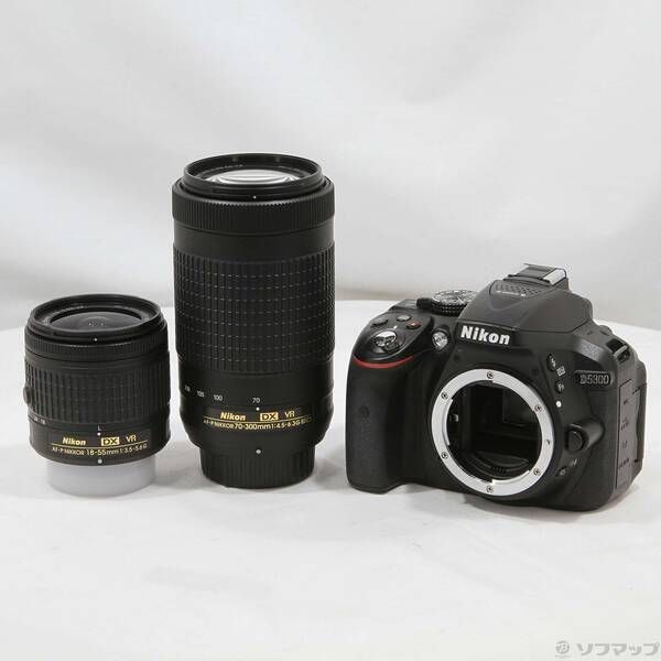 Nikon D5300 AF-P ダブルズームキット 中古品〕 D5300 AF-P