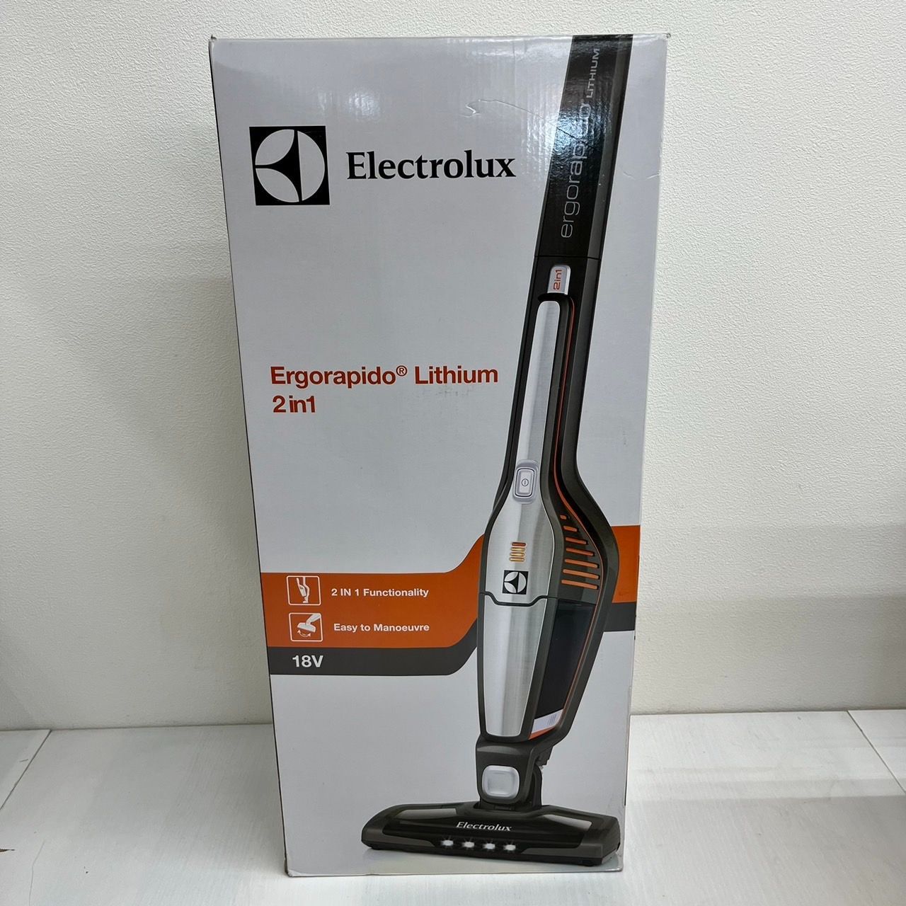 未使用品】Electrolux エレクトロラックス サイクロン式スティック＆ハンディクリーナー（タングステン） エルゴラピード・リチウム ZB3013  - メルカリ