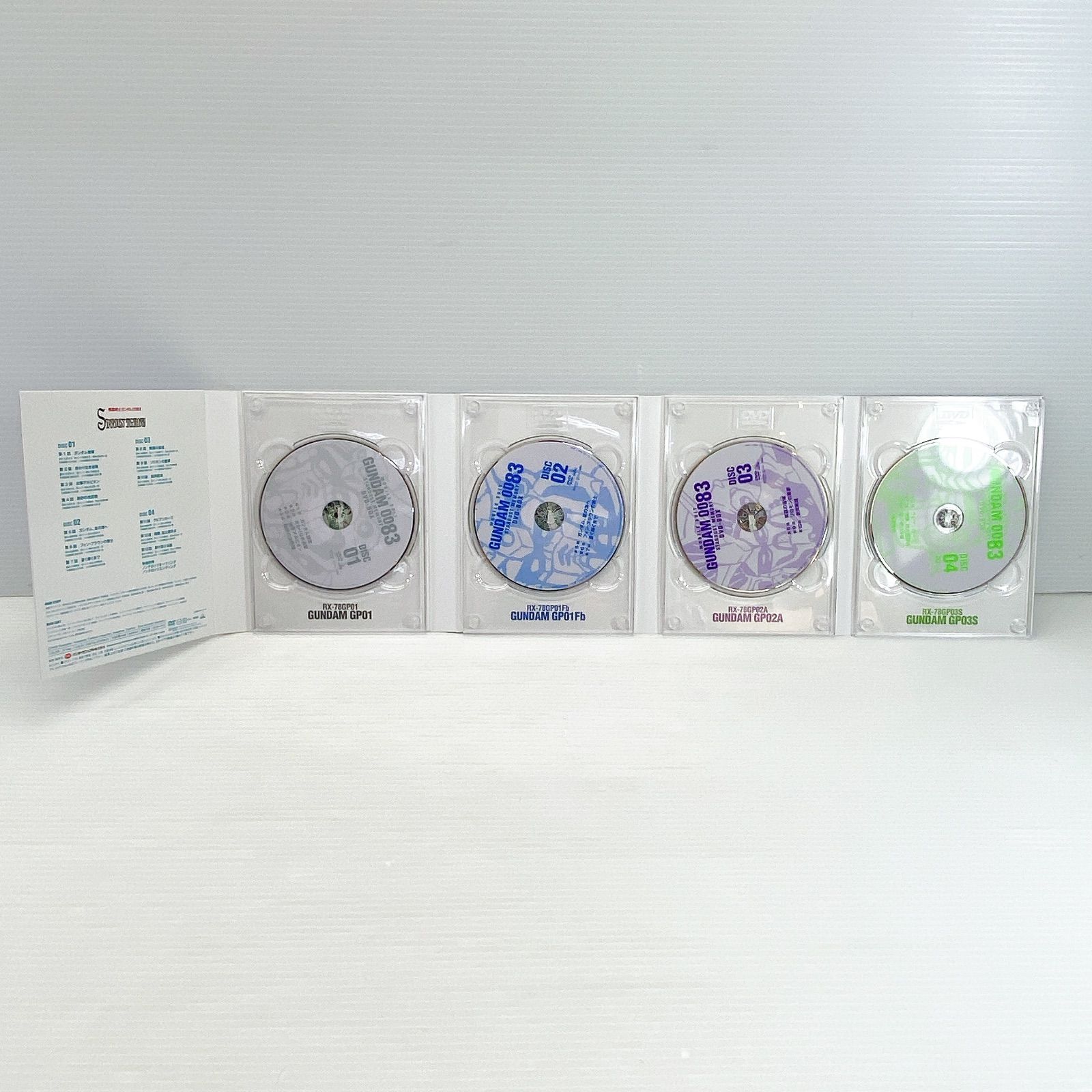 □ 機動戦士ガンダム 0083 STARDUST MEMORY DVD-BOX 初回限定生産 4枚