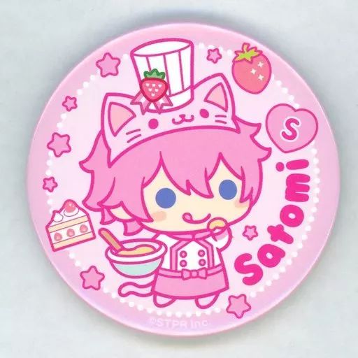 中古】バッジ・ピンズ さとみ(すとろべりーぷりんす)/あにまる すと
