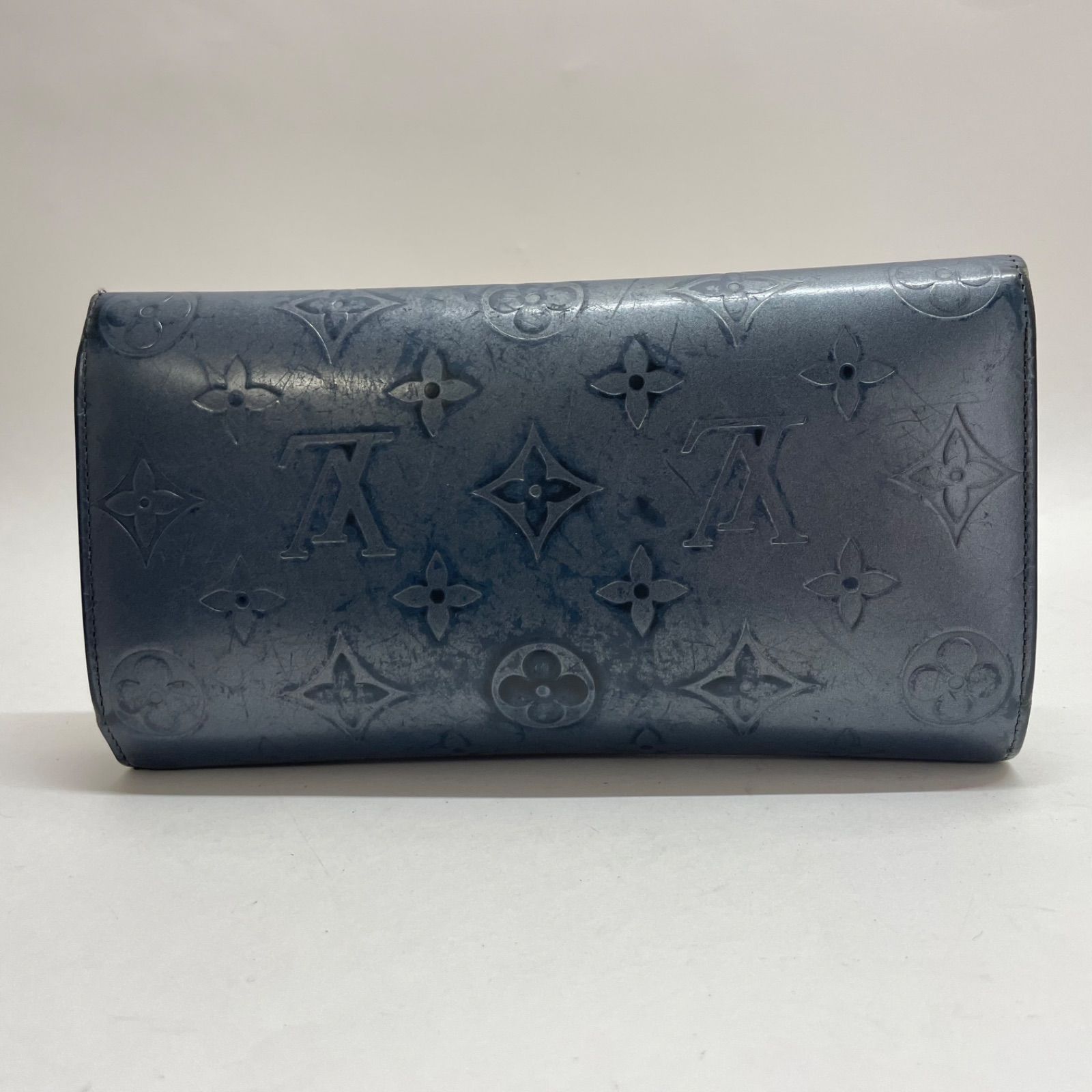 ルイヴィトン ヴェルニ 三つ折り長財布 インターナショナル ブロンズ